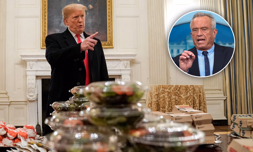 Poznał dokumentację medyczną Trumpa i wie, co je prezydent. 