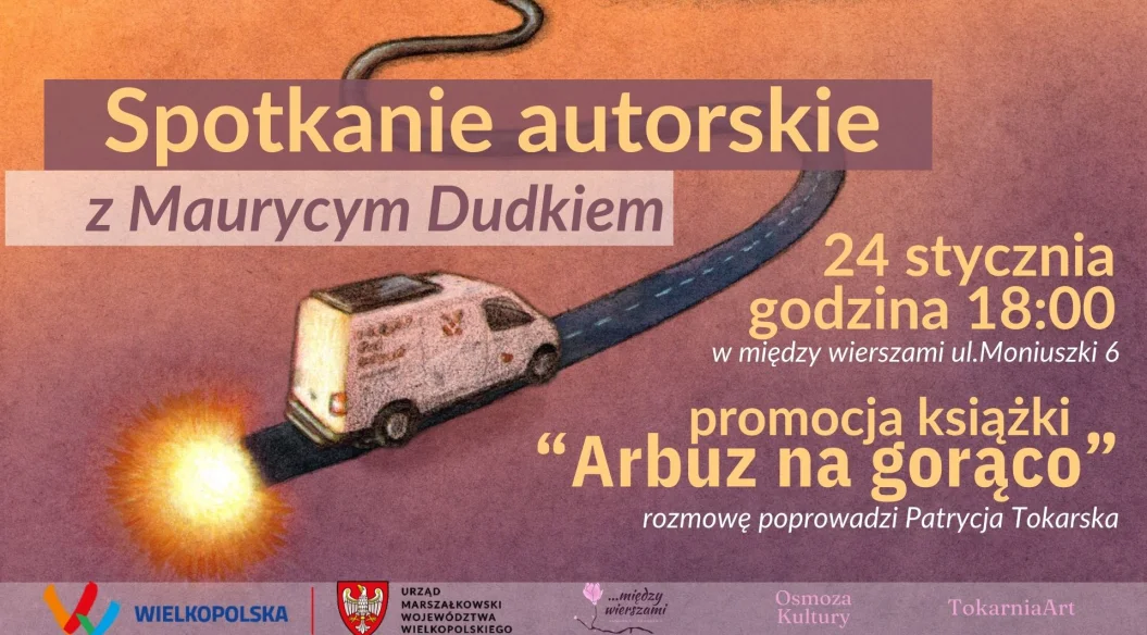 Spotkanie autorskie z Maurycym Dudkiem w między wierszami