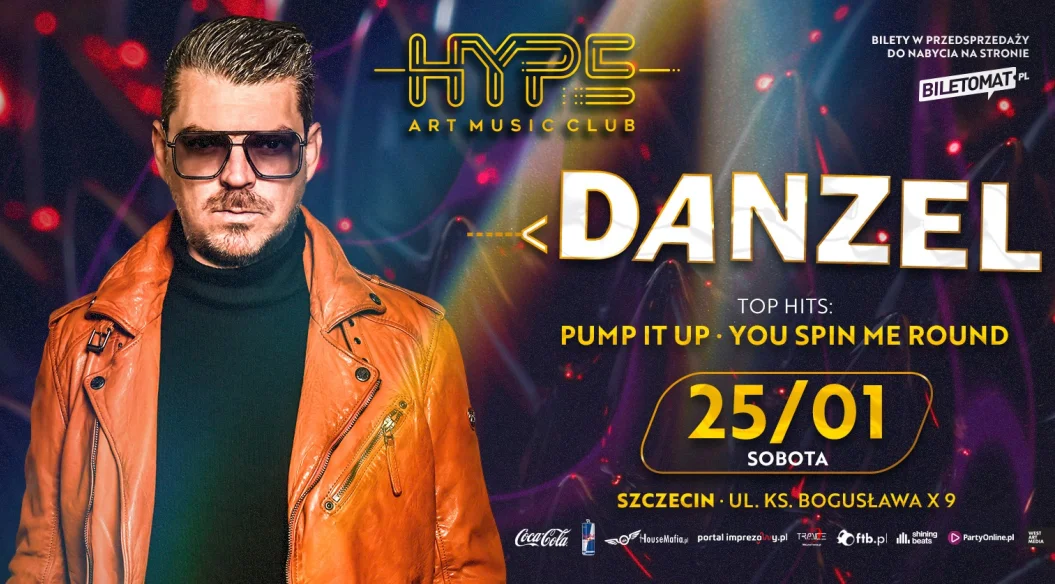 ? Danzel na żywo w Hype Art Music Club! ?