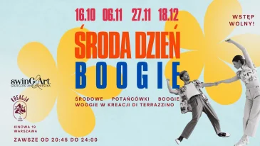 Środa dzień... Boogie! - regularne potańcówki Boogie Woogie w Kreacji!