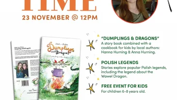 Story Time at Między Wierszami - Dumplings & Dragons