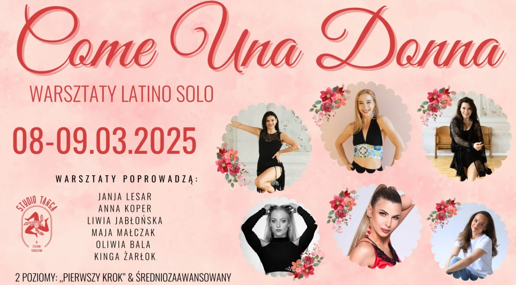 Come Una Donna - Warsztaty Taneczne Latino Solo 08.03 - 09.03.2025