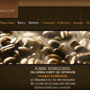 GK-sponsor. Coffee roaster. Królikowski G.