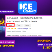 Ice Casino - Bezpieczne Kasyno Internetowe we Wrocławiu