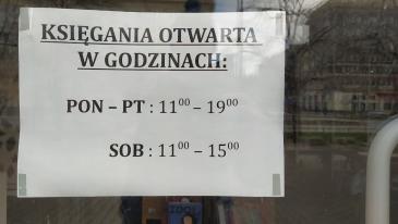 Księgarnia Moda na czytanie