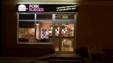 Pork burger