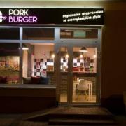 Pork burger