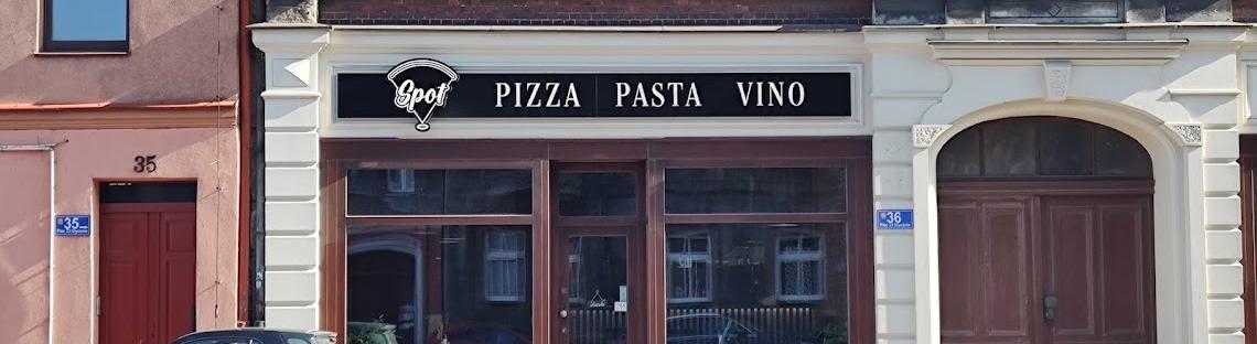 SPOT pizza · pasta · vino