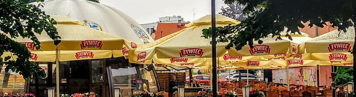 Zywiec beer garden